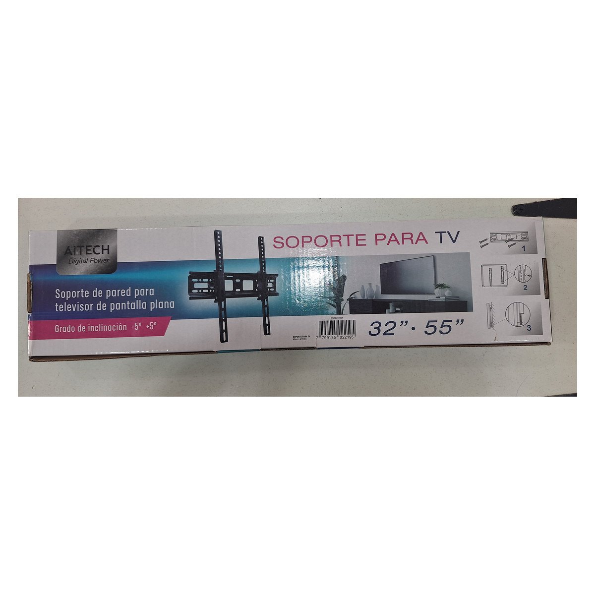 SOPORTE AJUSTABLE PARA TV AITECH 32-55" HASTA 30 KG