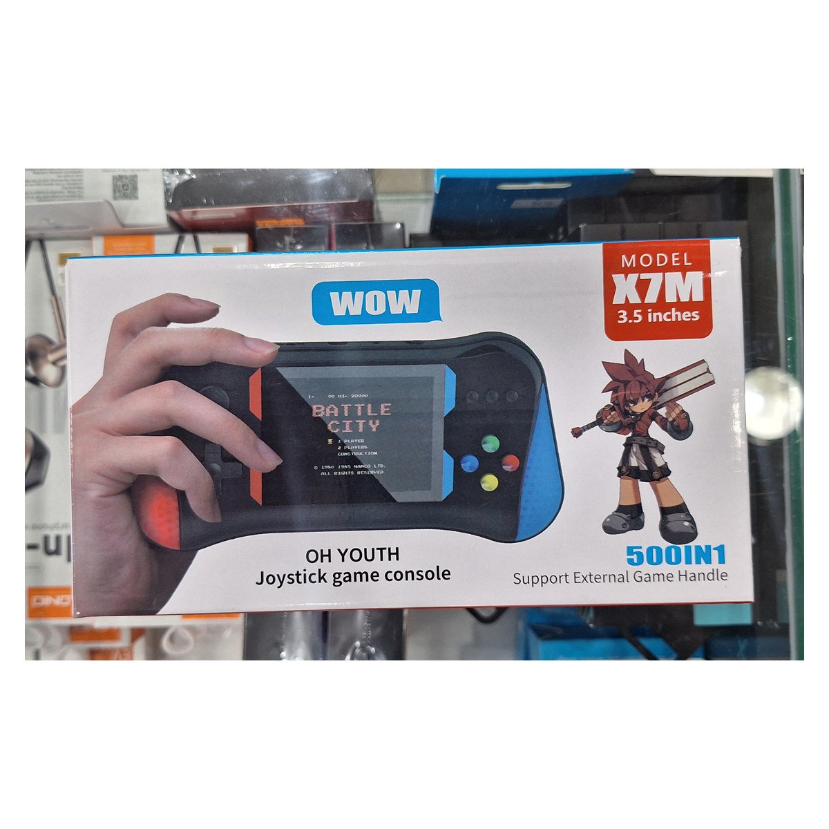 CONSOLA PORTATIL SUP X7M 500 JUEGOS