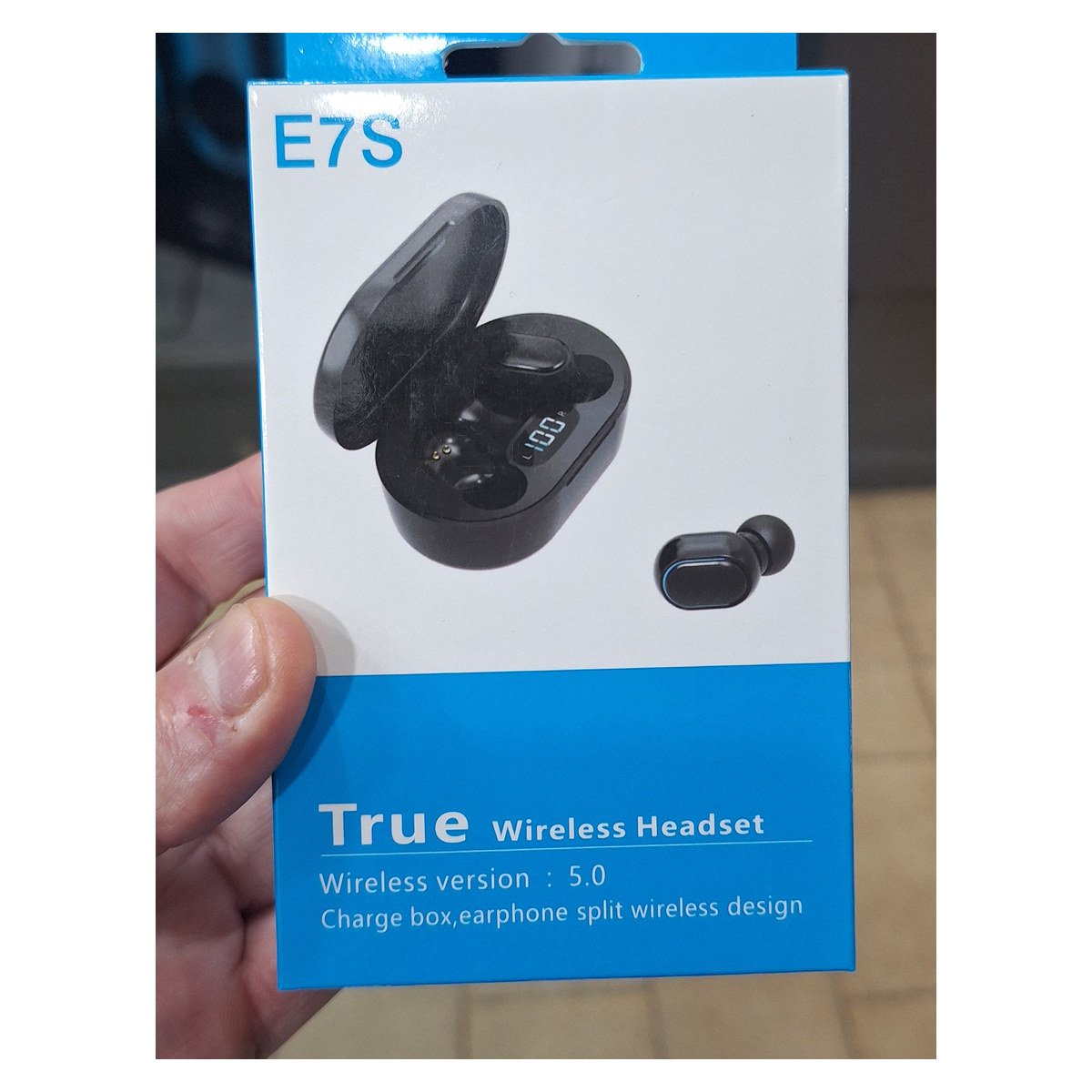 AURICULARES BLUETOOTH  E7S TRUE VERSION 5 0