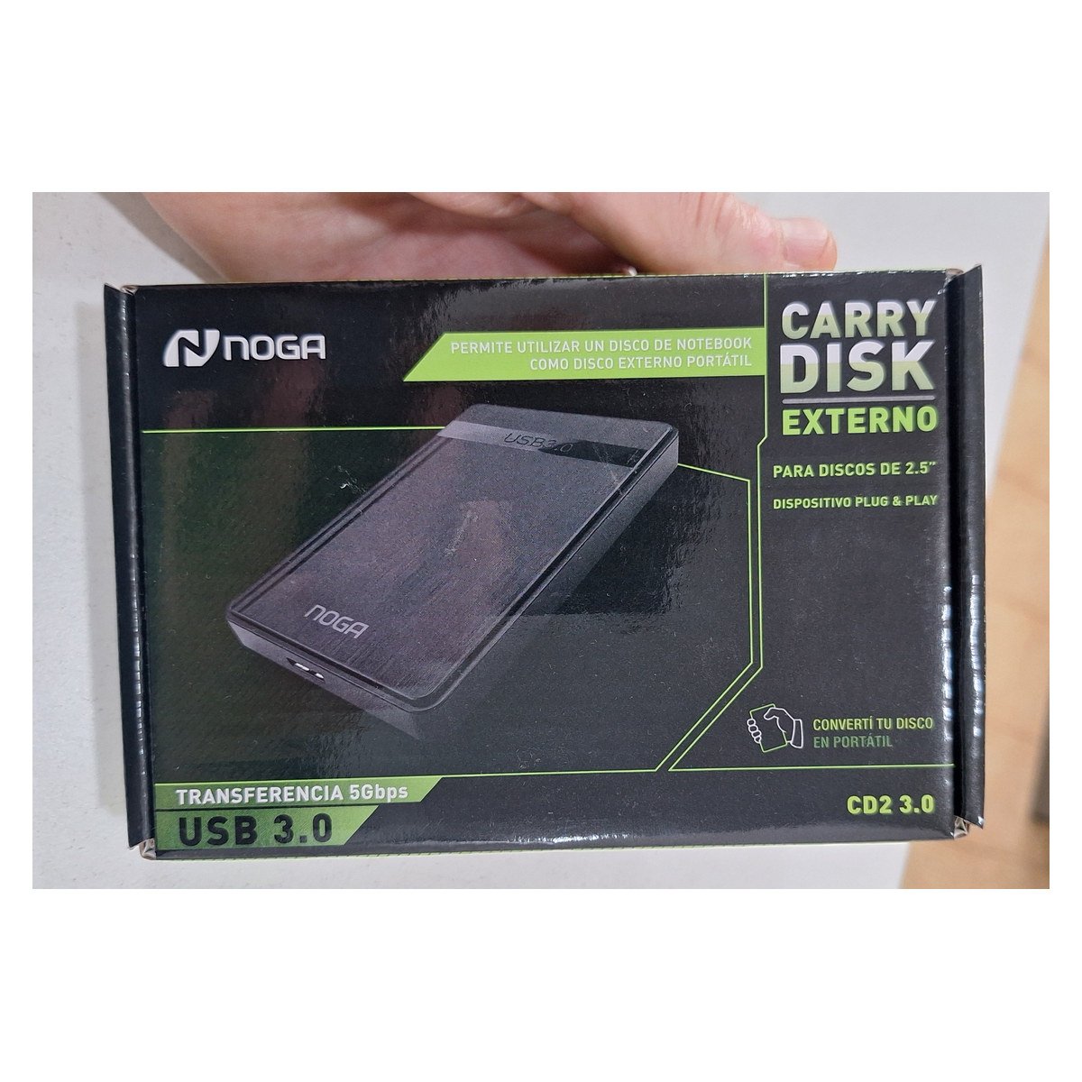 CARRY DISK NOGA DISCOS 2 5 USB 3 0 5GBPS